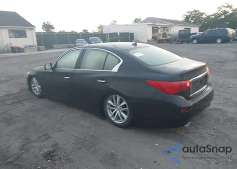 2015 Infiniti Q50 from USA, damaged, VIN JN1BV7AR2FM401571